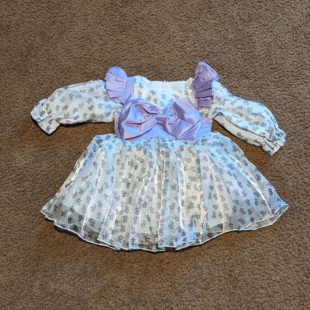 New Floral Baby Dress